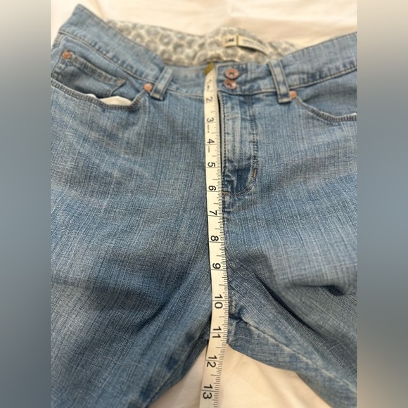 Lee Women Sz:12M Natural Bootcut Y2K Jean Just Below The Waist Denim Stretch - Picture 6 of 14